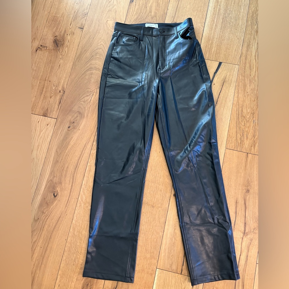 Abrecrombie and Fitch Leather Pants